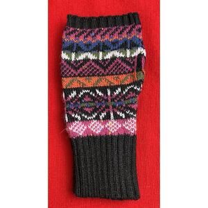 Brown Alpaca Fingerless Gloves – Beautiful Peruvian Design